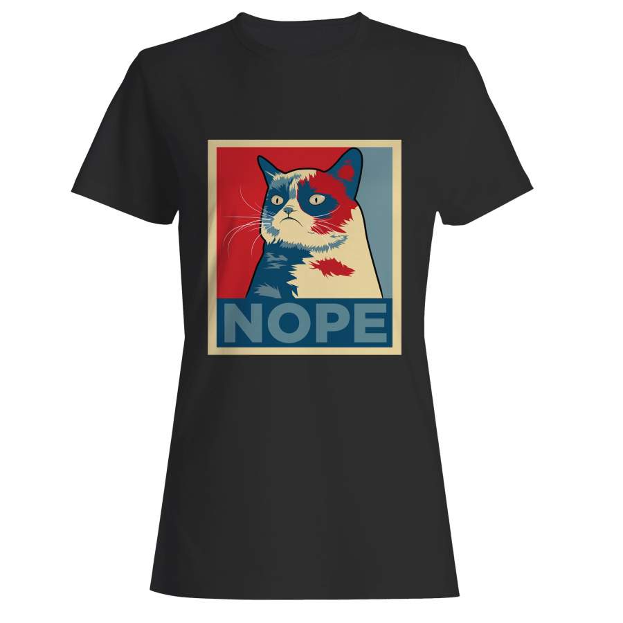 Grumpy Cat Nope Woman’s T-Shirt