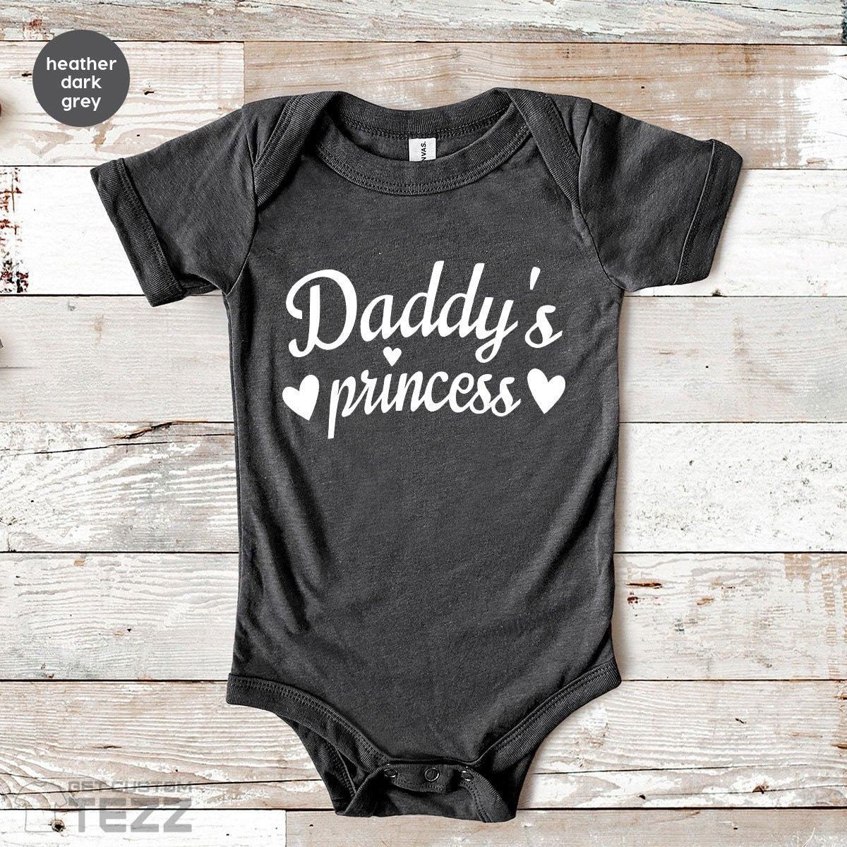 Daddy’S Princess Shirt, Toddler Girl, Gifts For A Girl, Baby Girl Bodysuit, New Dad Gifts, Daddy’S Girl Tee, Cute Shirts, Toddler Shirt