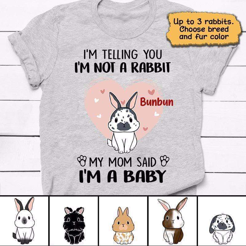 Telling You Not A Rabbit Personalized Shirt