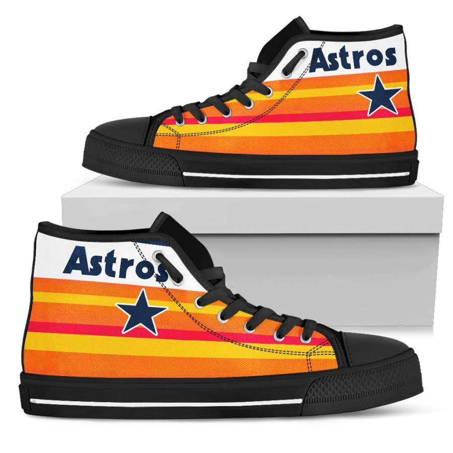 Houston Astros Sneakers High Top Shoes