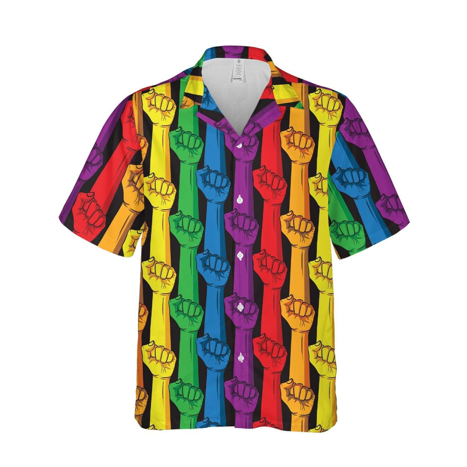 Rainbow Color Lgbt Aloha Hawaii Shirt For Men Women Ha56164