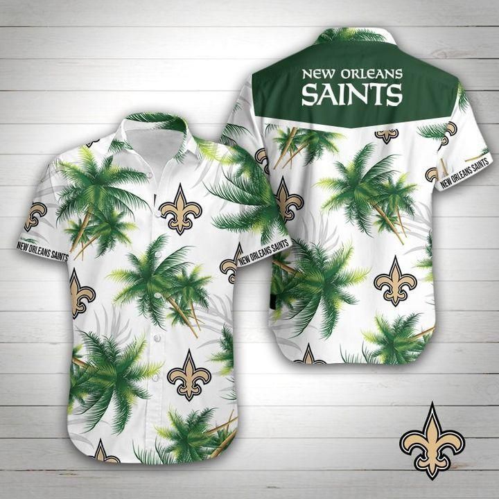 New Orleans Saints Football Hawaiian Aloha Shirt Unisex Shorts Sleeve Hawaii Shirt Hawaiian Shorts Beach Short Sleeve