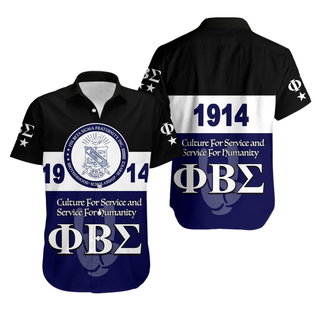 Phi Beta Sigma Hawaiian Shirt 1914 Simple Style Lt6