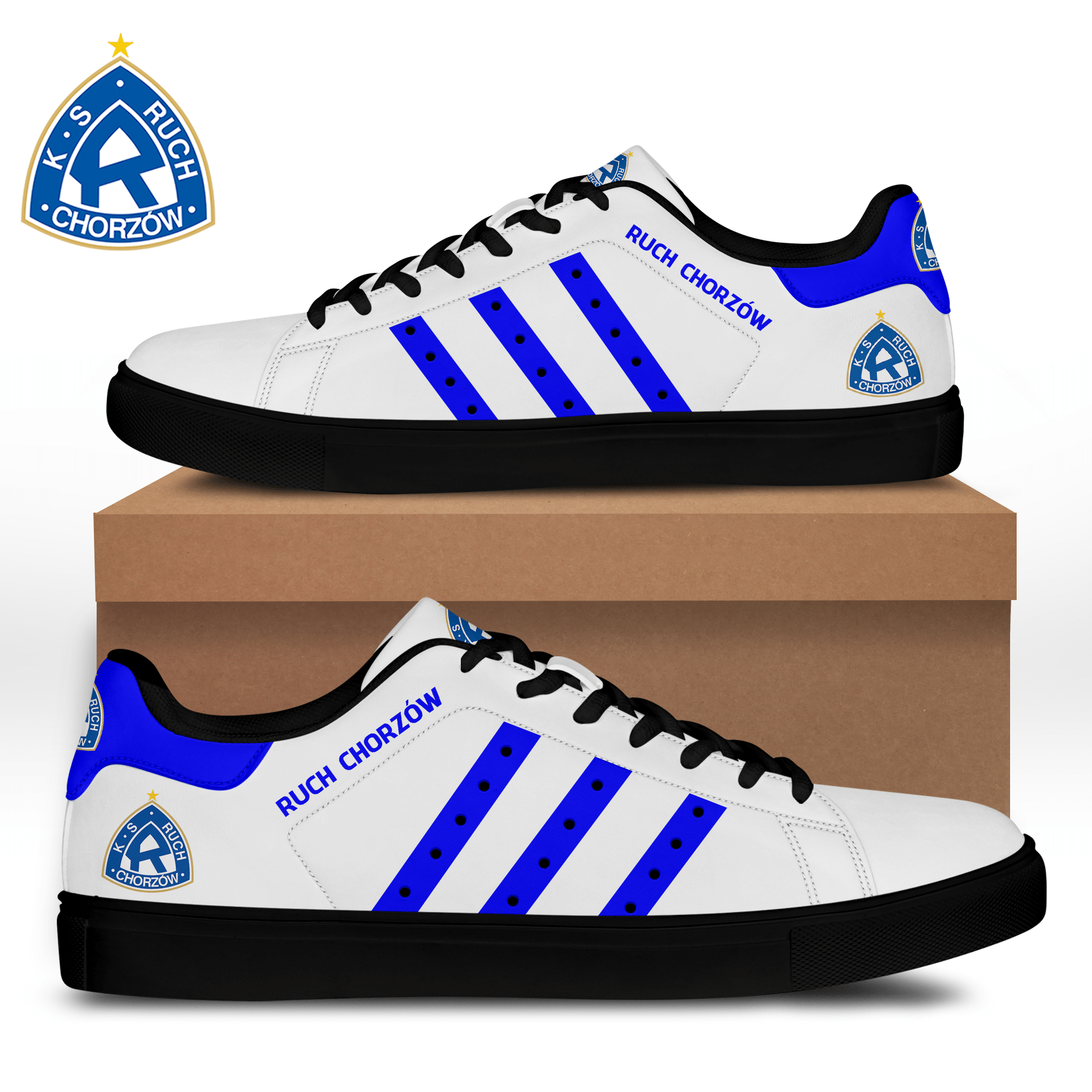 Ruch ChorząW Leather Low Top Shoes V1