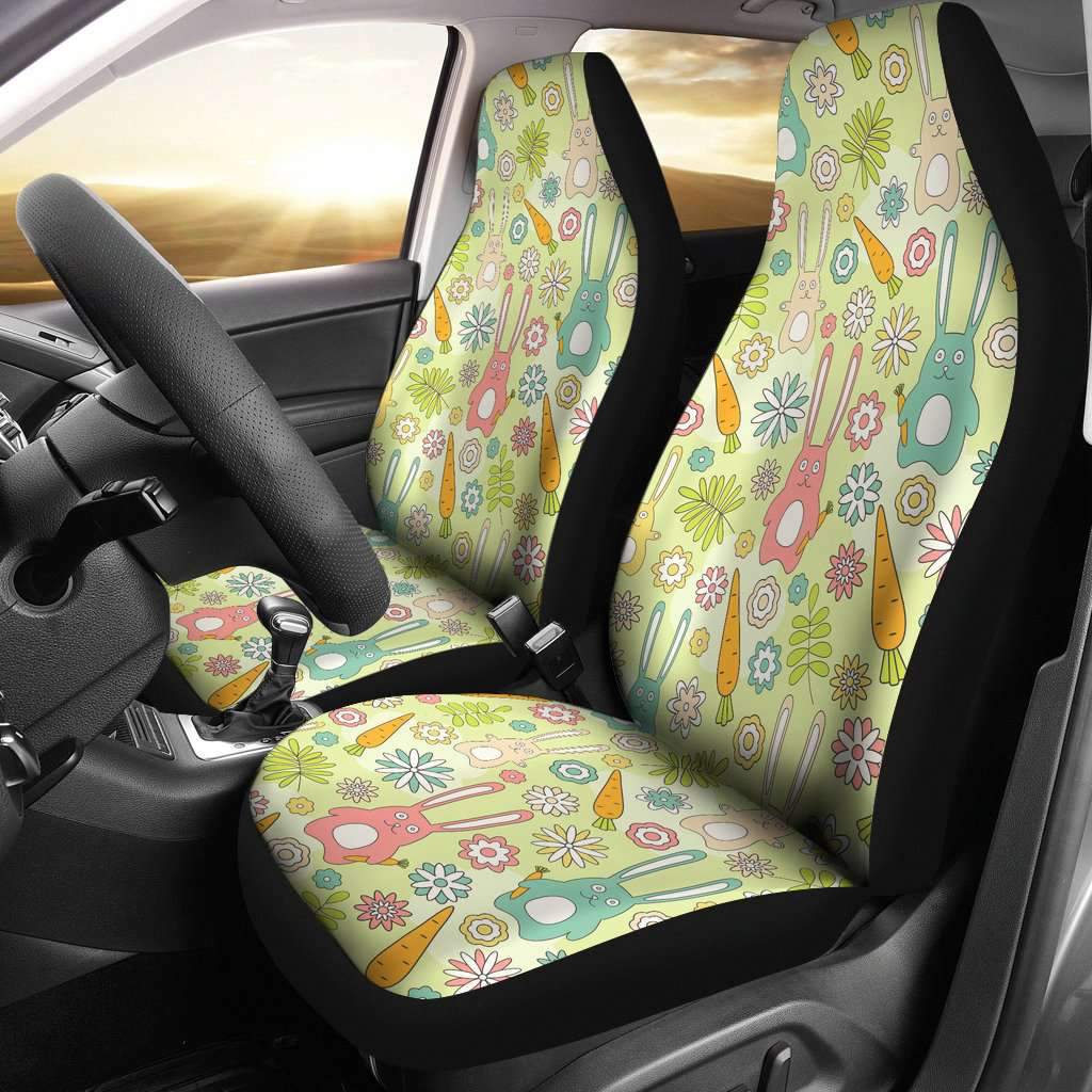 Bunny Rabbit Art Car Seat Covers Amazing Gift Ideas T032220