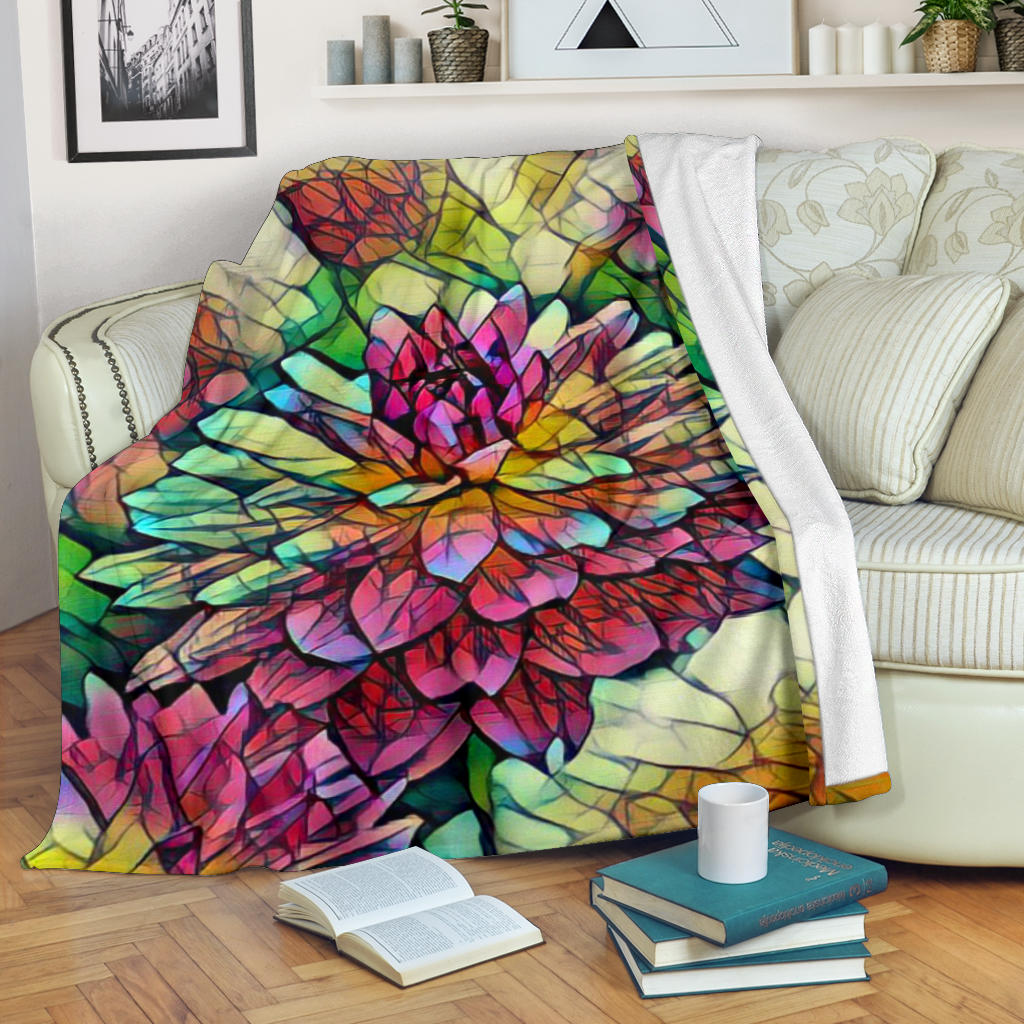 Bright Flower Blanket