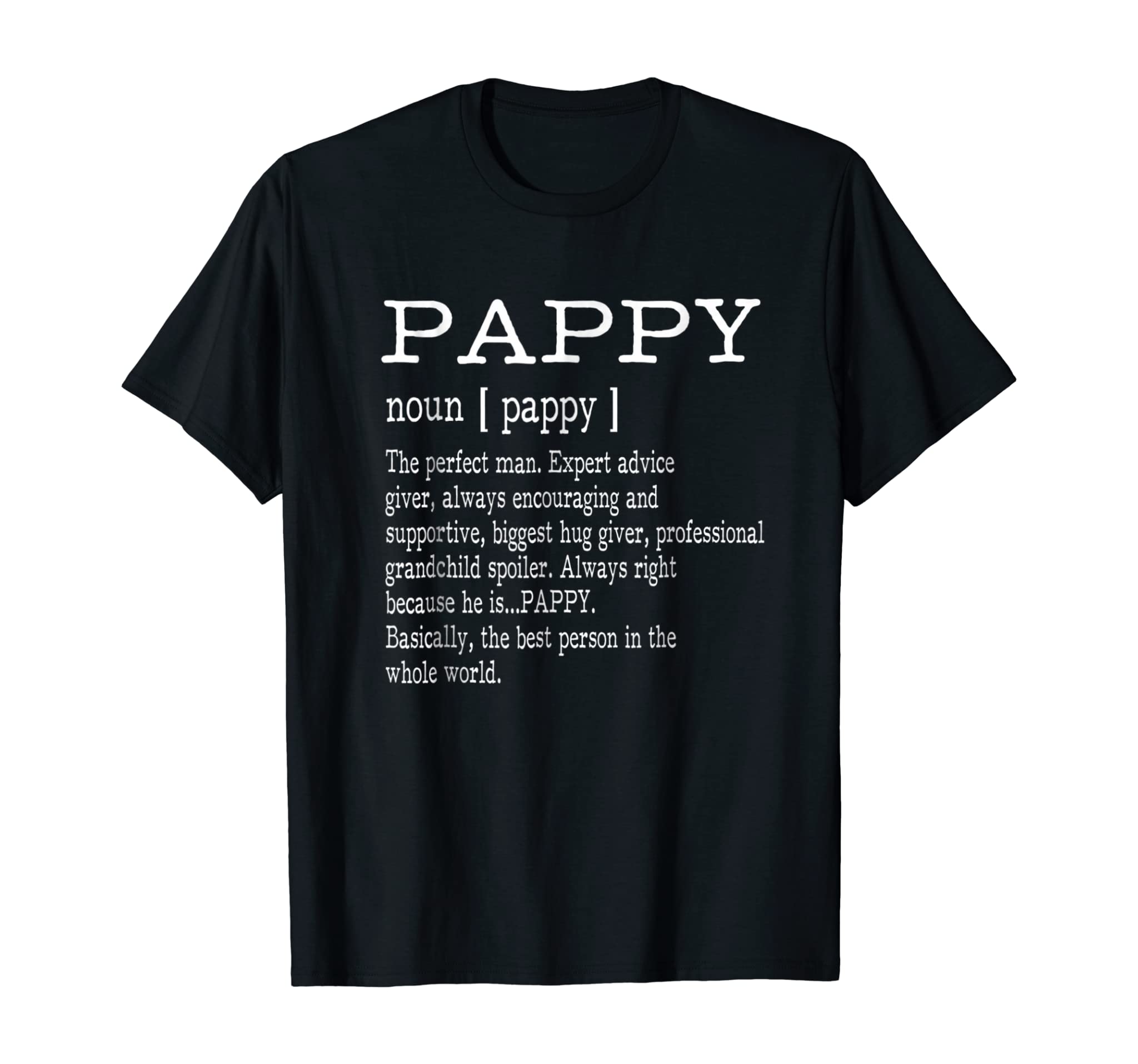 Pappy Definition Grandpa Father’s Day Gifts – Men T-Shirt