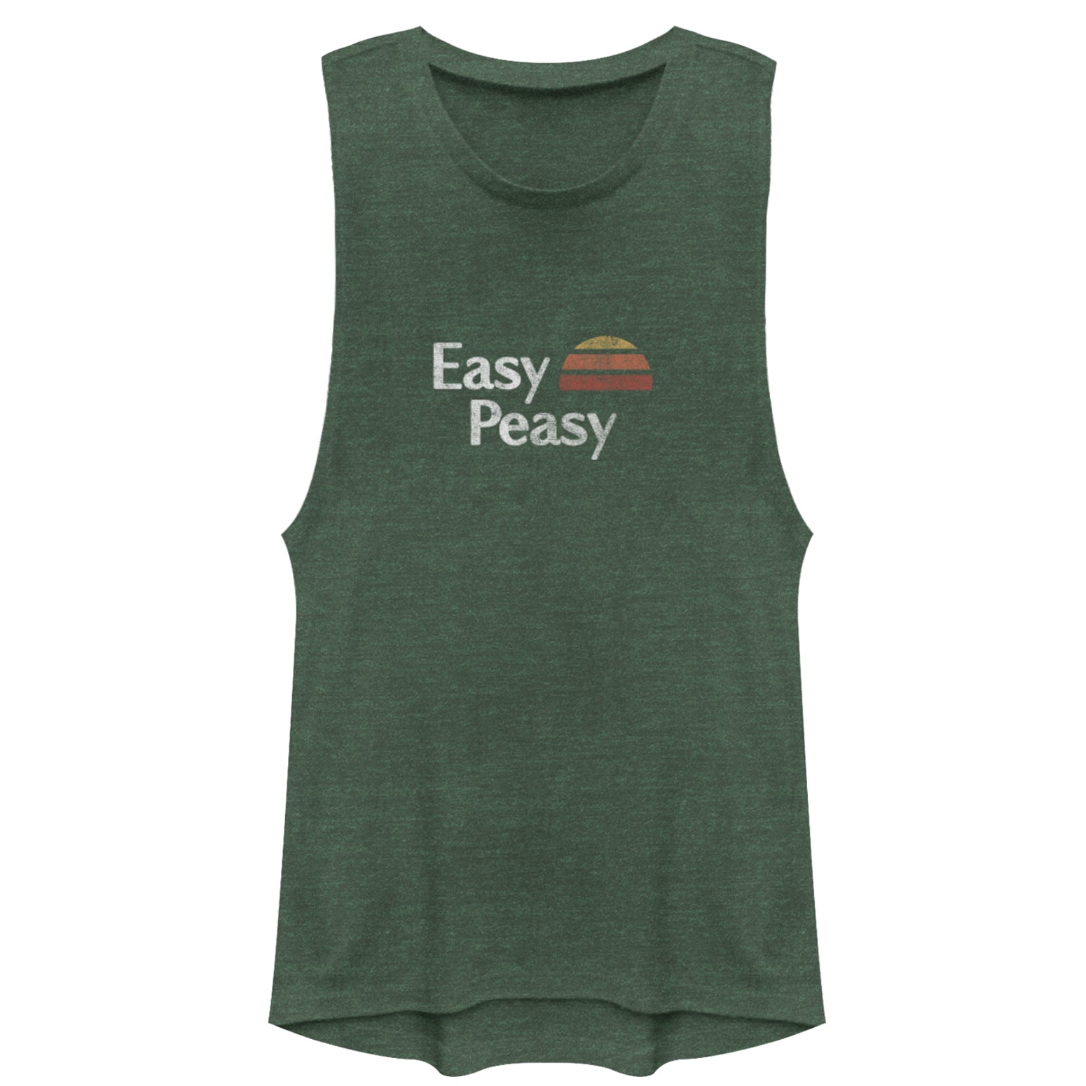 Chin Up Junior’S Retro Easy Peasy  Festival Muscle Tee