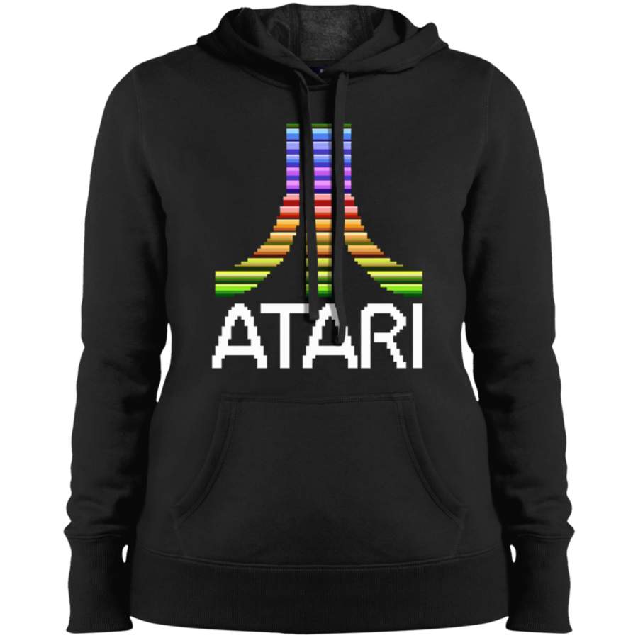 AGR Atari – Original Screen Logo Ladies’ Pullover Hooded Sweatshirt