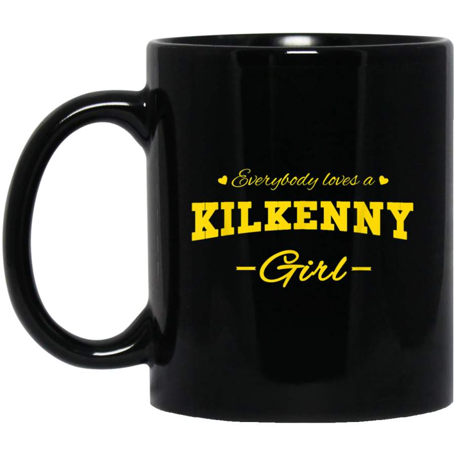 Everybody Loves a Kilkenny Girl  Vintage Irish Souvenir Mug