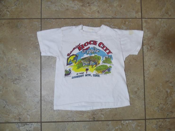 Vtg Rock City Child S Shirt