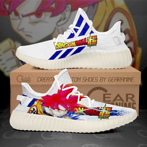 Best Goku God Super Saiyan Yeezy Shoes Dragon Ball Super Custom Anime