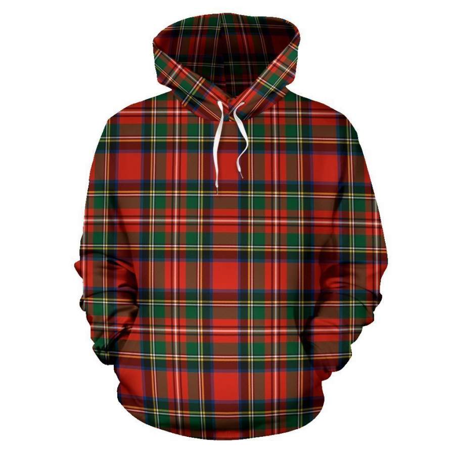 Tartan 3D All Over Hoodie