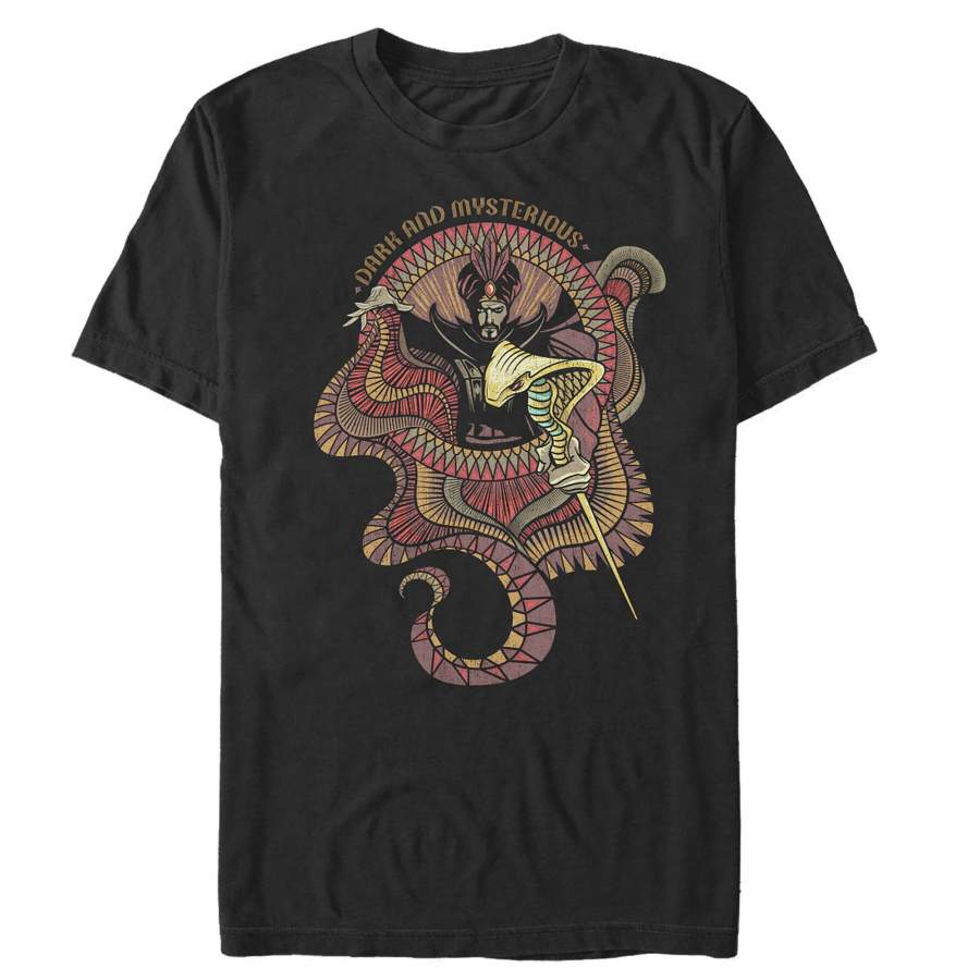 Aladdin Men’s Jafar Mysterious Snake  T Shirt