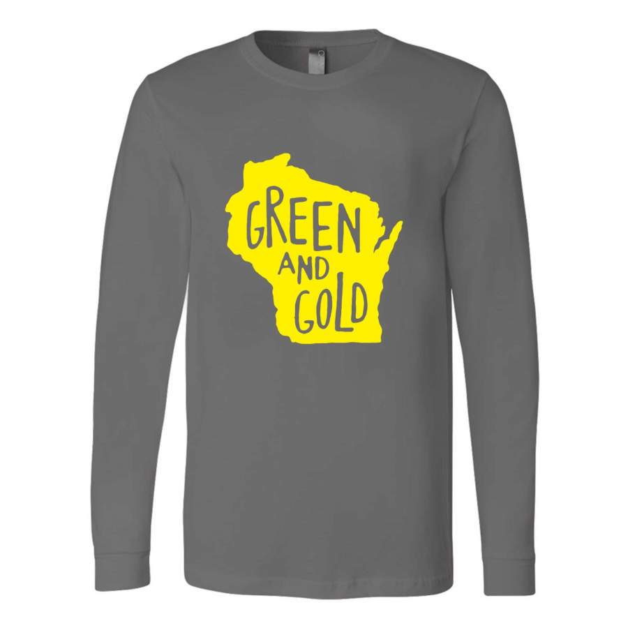 Green Bay Packers Green And Gold Aaron Rodgers Gift For Her Long Sleeve T-Shirt