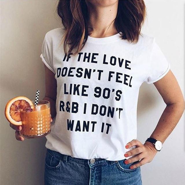 90s R&B Music Love T Shirt