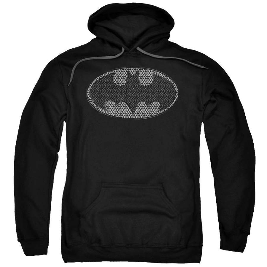 Batman – Chainmail Shield Adult Pull Over Hoodie