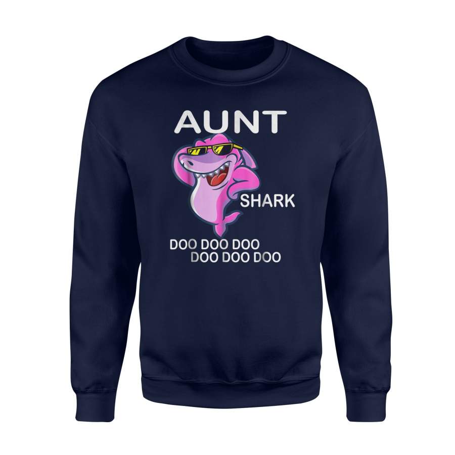 Aunt Shark Doo Doo Doo – Father’s Day Gift Sweatshirt