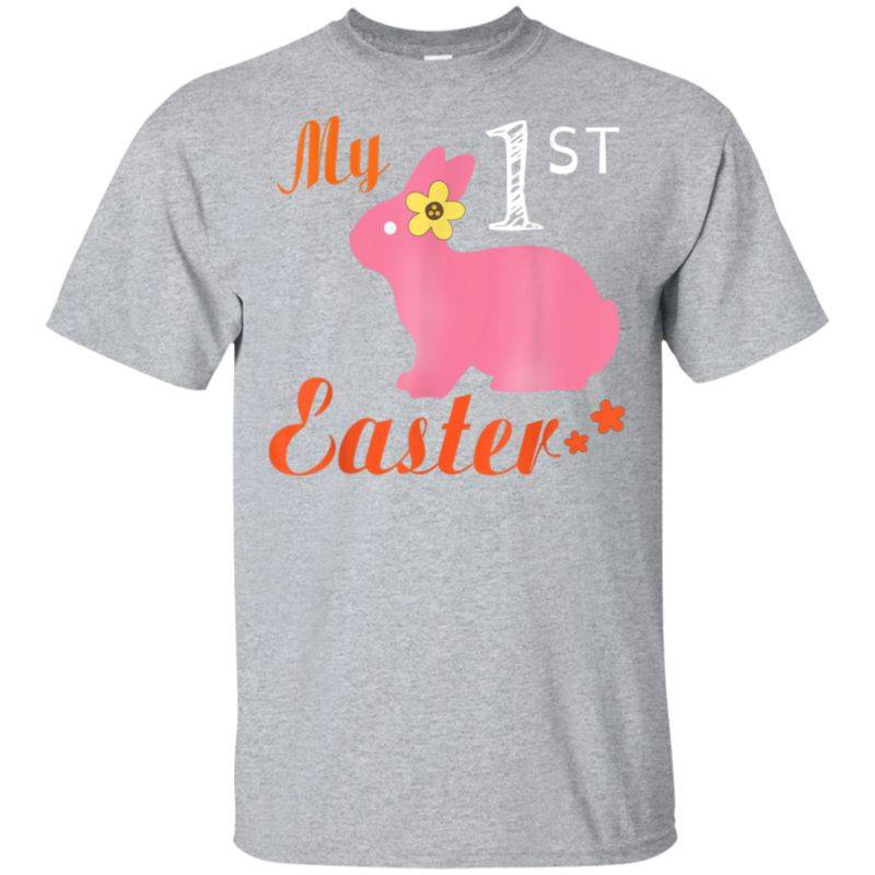 Cute Bunny Girl My First Easter Day Happy Easter Day Tshirt