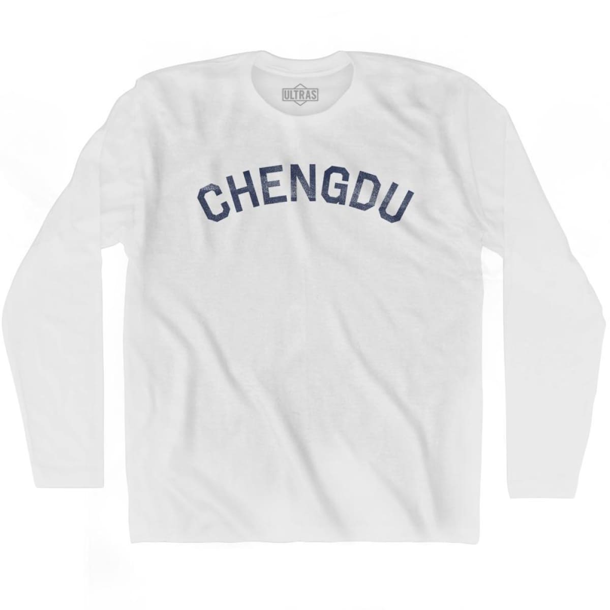 Chengdu Vintage Adult Cotton Long Sleeve T-shirt