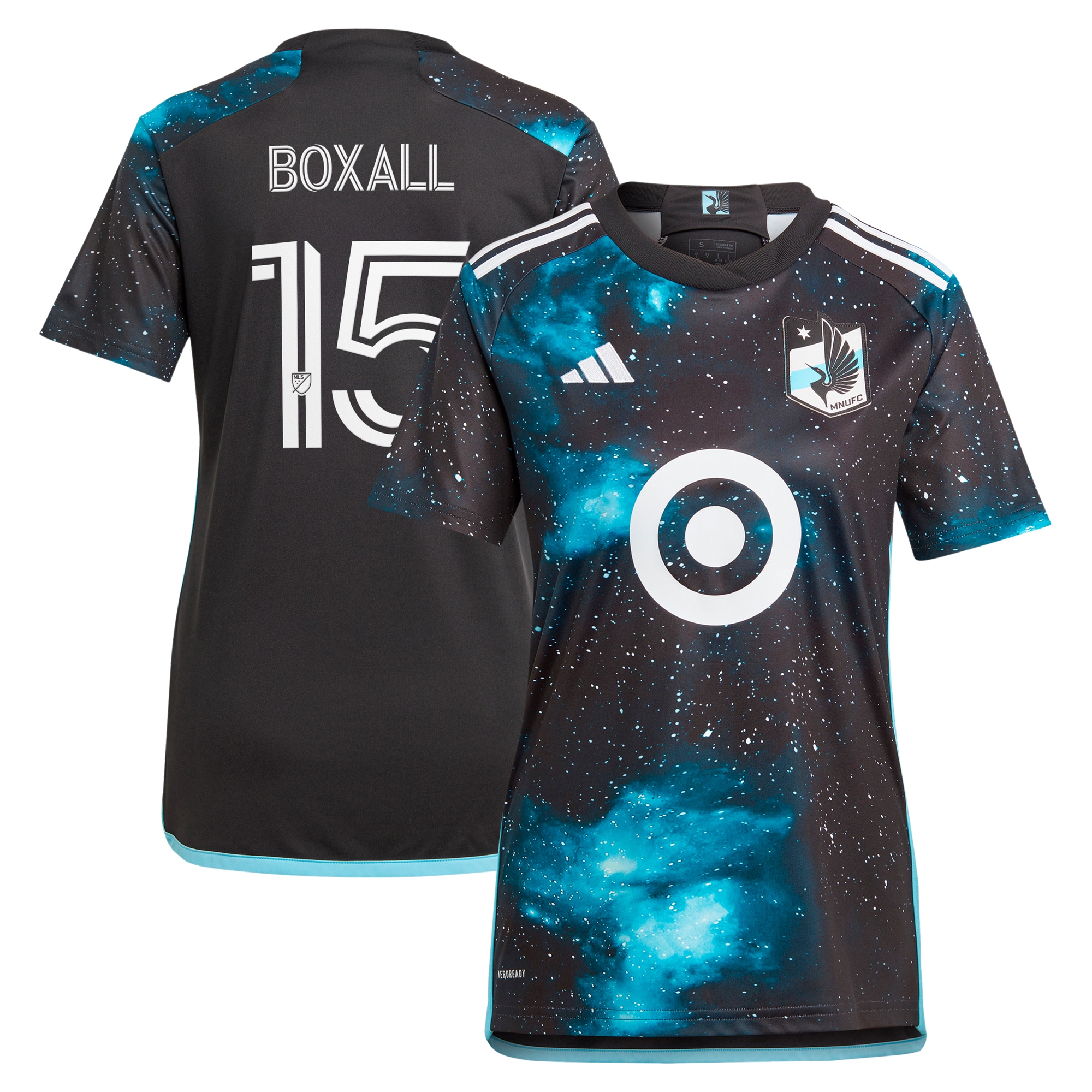 Michael Boxall Minnesota United FC Women's 2024 Starry Night Replica Player Jersey – Black