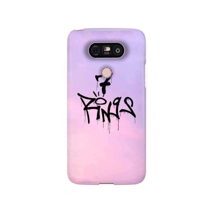 7 Rings Ariana Grande LG and Google Pixel Snap or Tough Phone Case