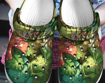 Solar Beam Pokemon Crocs Crocband Clog Clog Comfortable Classic Clog Water Shoes Comfortable