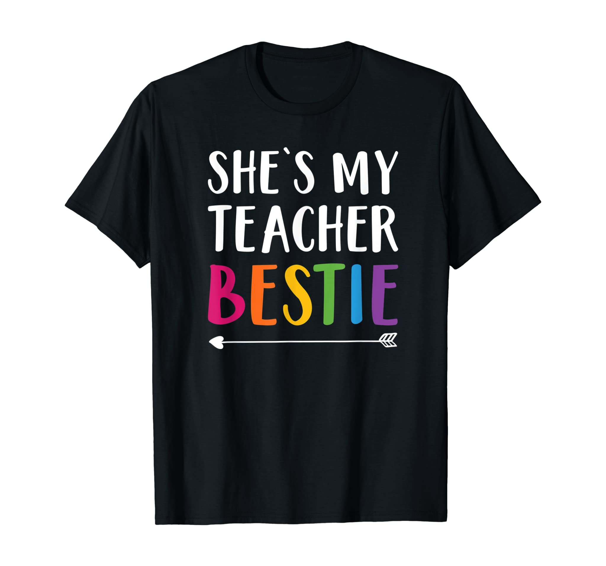 Gift For Teacher Best Friend She’s My Teacher Bestie Shirt 2