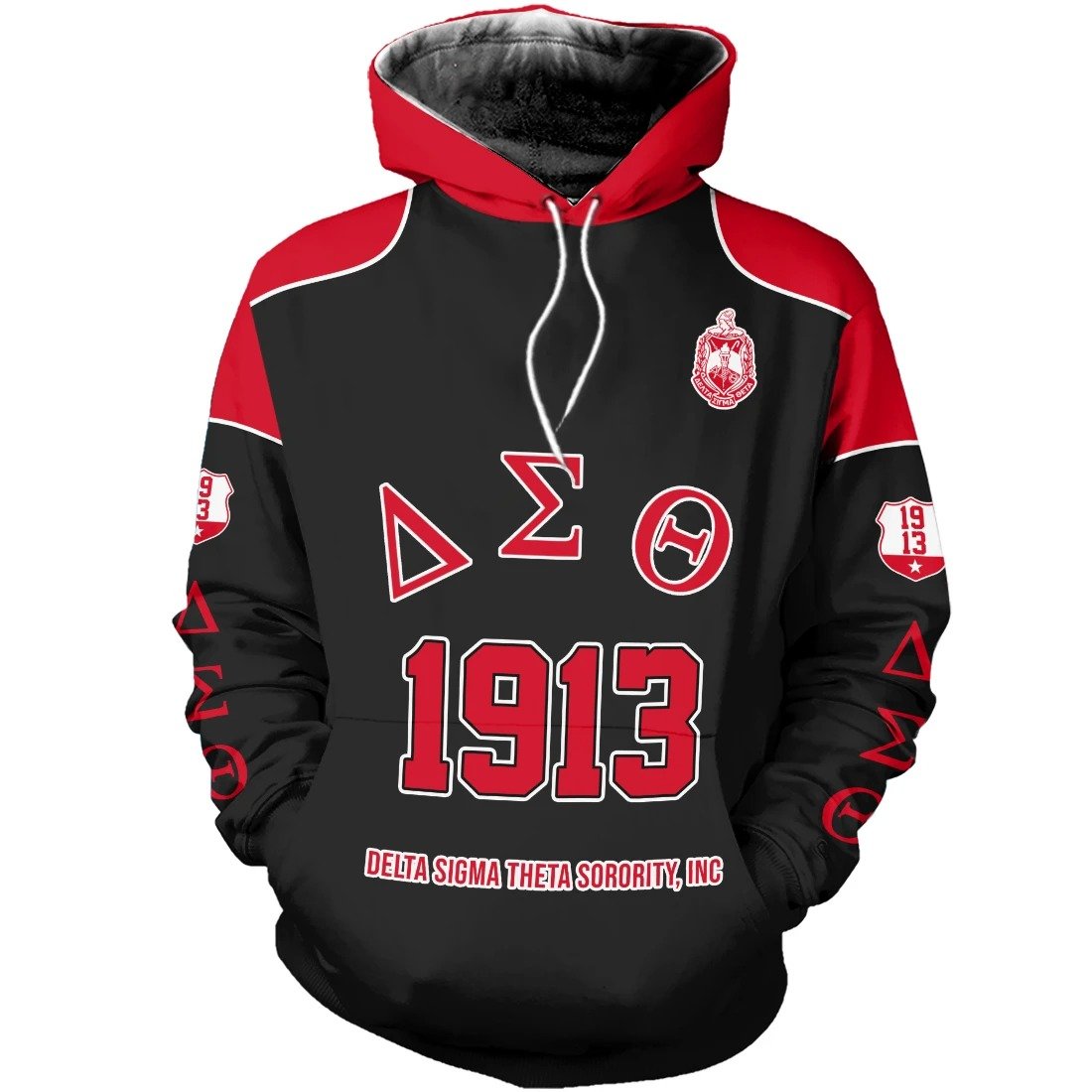 Greek Life Hoodie – Delta Sigma Theta Elephant Delta Hoodie