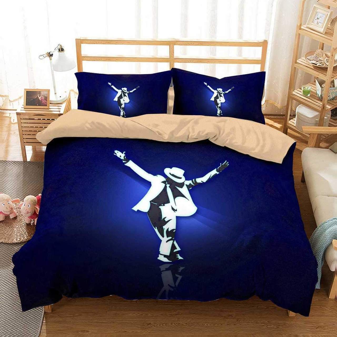 3D Michael Jackson Duvet Cover Bedding Set 1