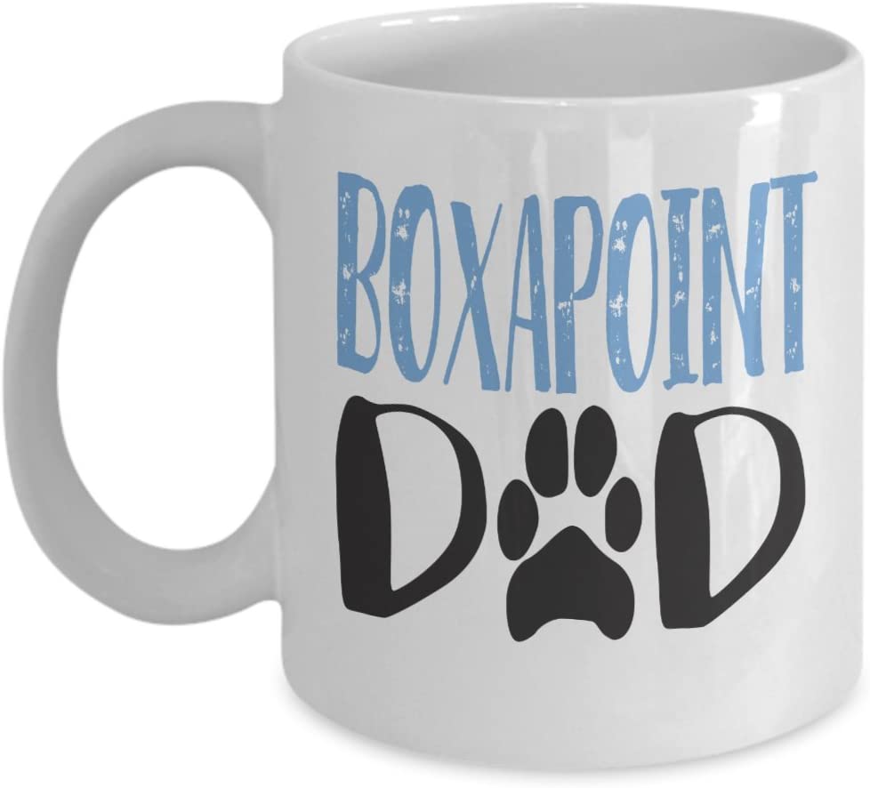 Boxapoint Dad Coffee Mug – Boxapoint Lover – Gift For Christmas – Cute Coffee Mug – Dog Dad