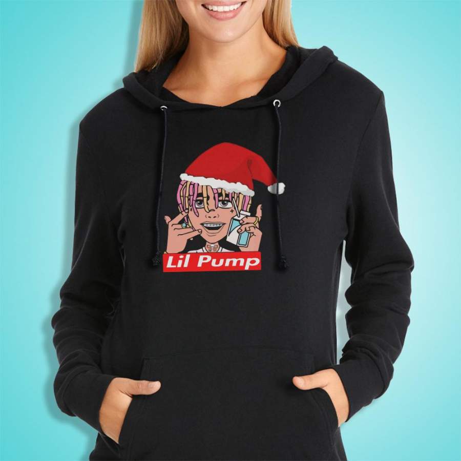 Lil Pump Christmas Women’S Hoodie