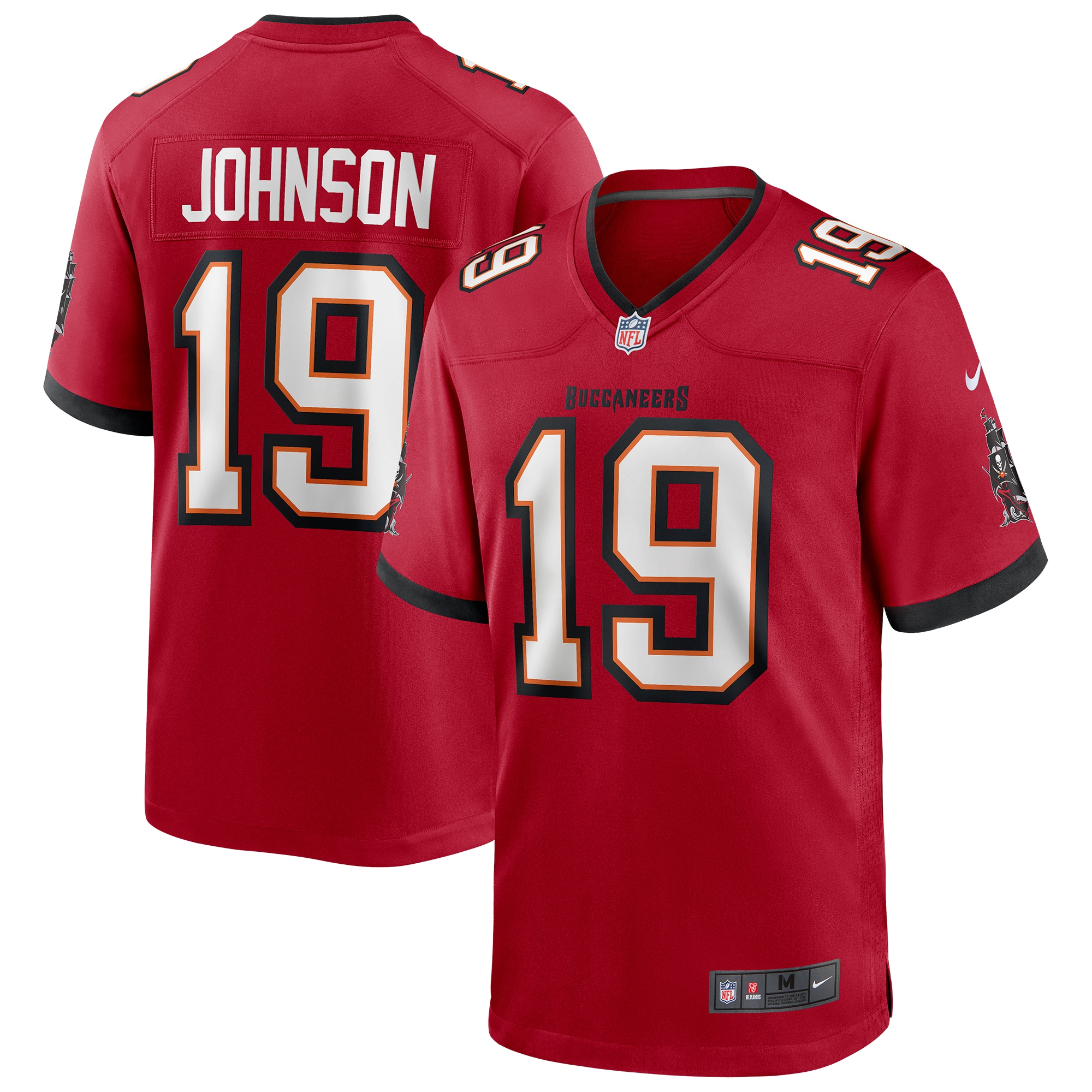 Keyshawn Johnson Tampa Bay Buccaneers Game Retired Player Jersey – Red