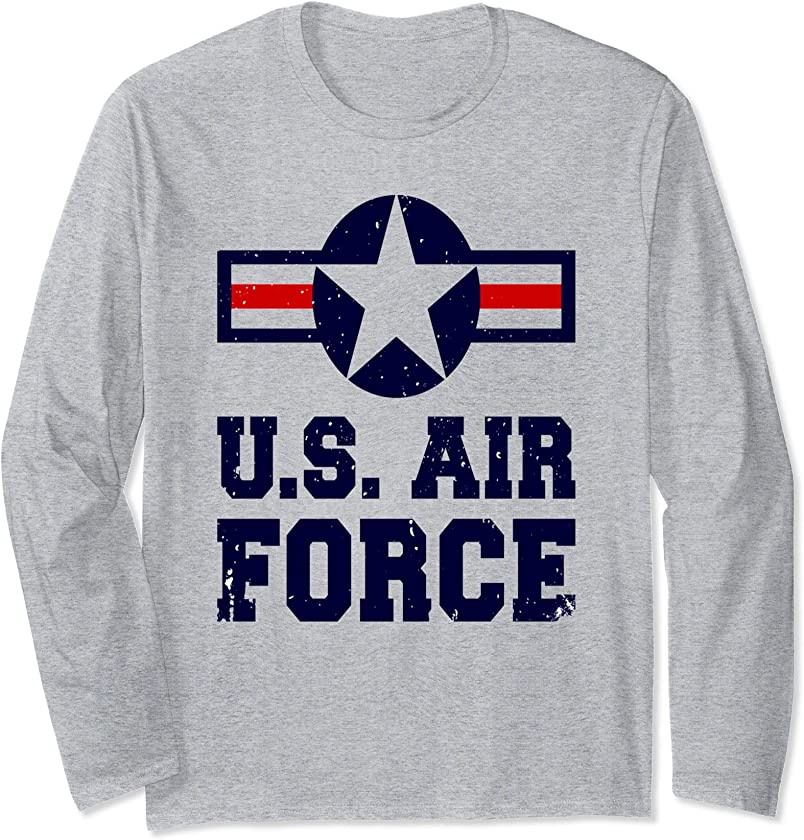 Vintage US Air Force Shirt Vintage USAF Long Sleeve T-Shirt