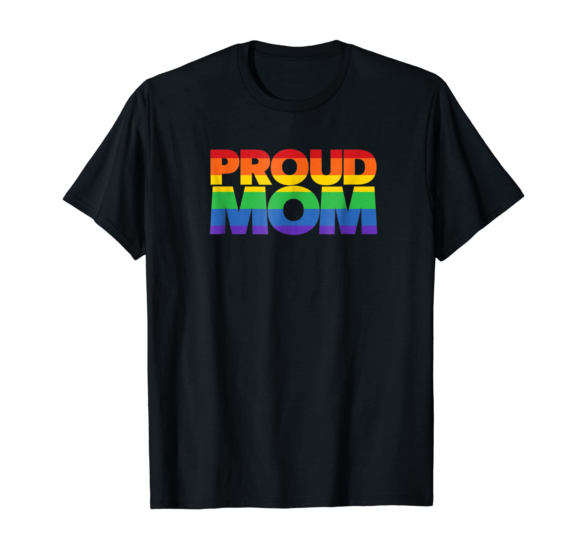 Gay Pride Shirt Proud Mom LGBT parent t-shirt Mother’s Day