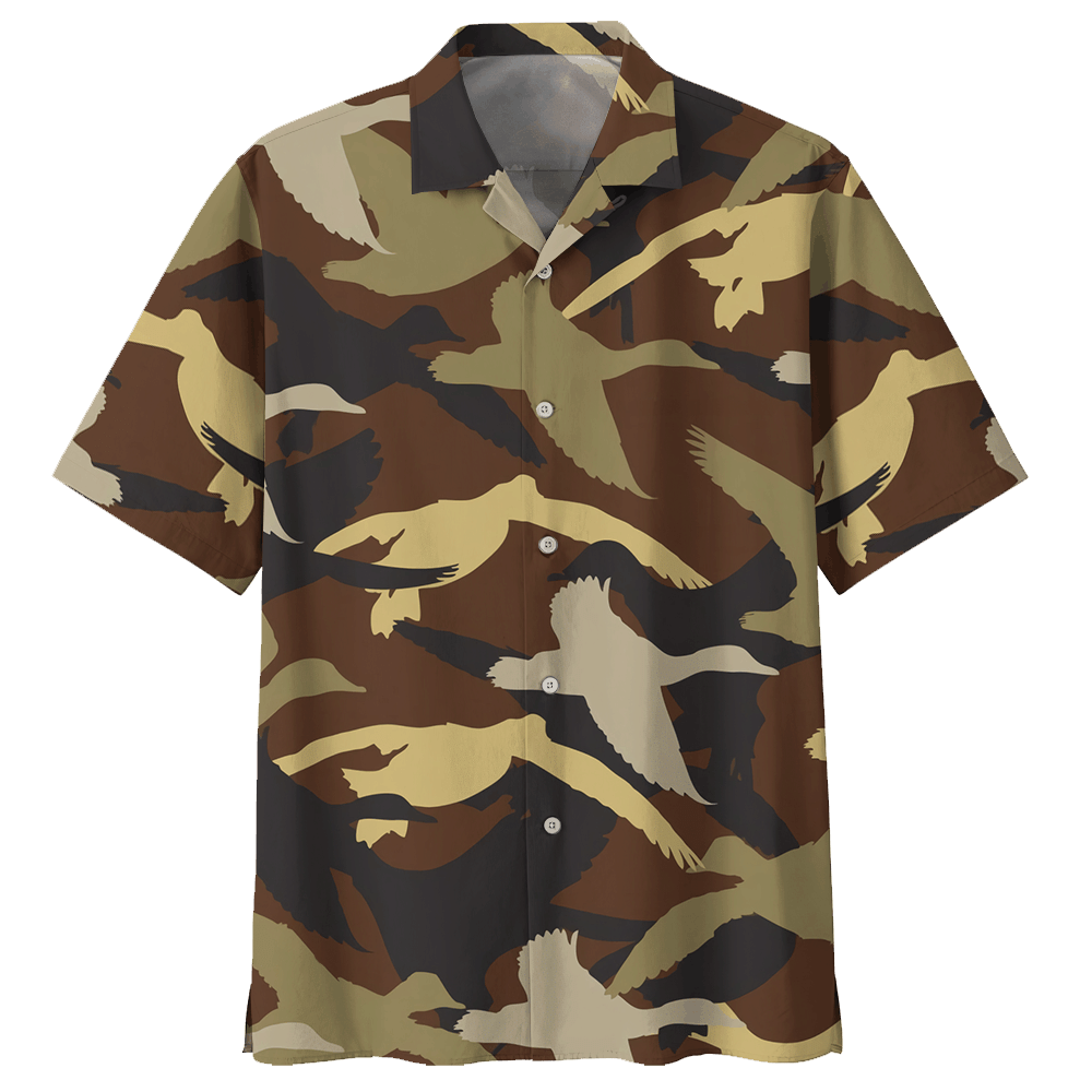 Duck Khaki Amazing Design Unisex Hawaii Shirt For Men And Women Ha9753