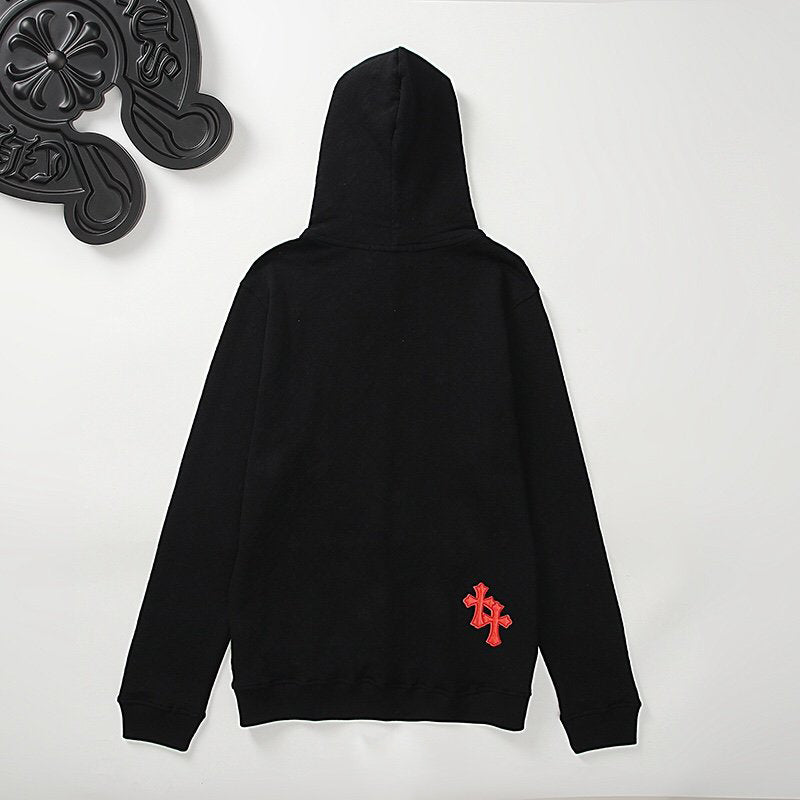 Chrome Hearts Cross Pullover Black White Hoodies P155 New Hoodies