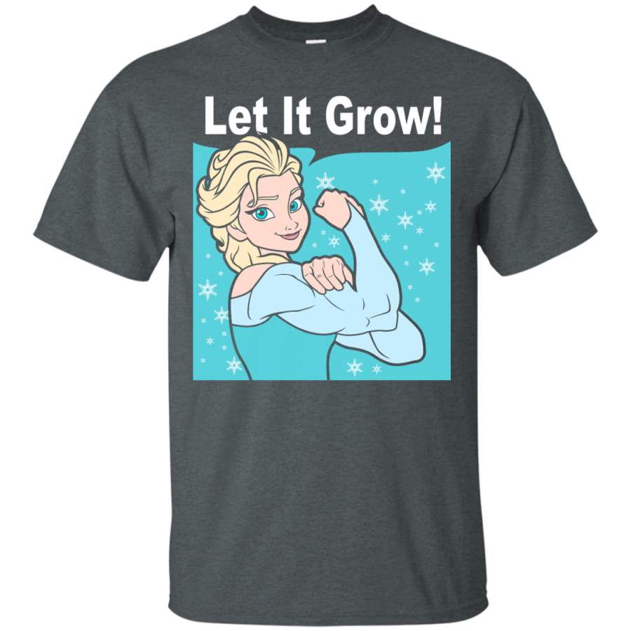 Yoga – FUNNY GYM ELSA LET IT GROW FROZEN FITNESS T shirt & Hoodie