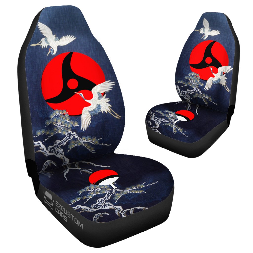 Itachi Sharingan Car Seat Covers Naruto Car Accessories Custom Anime