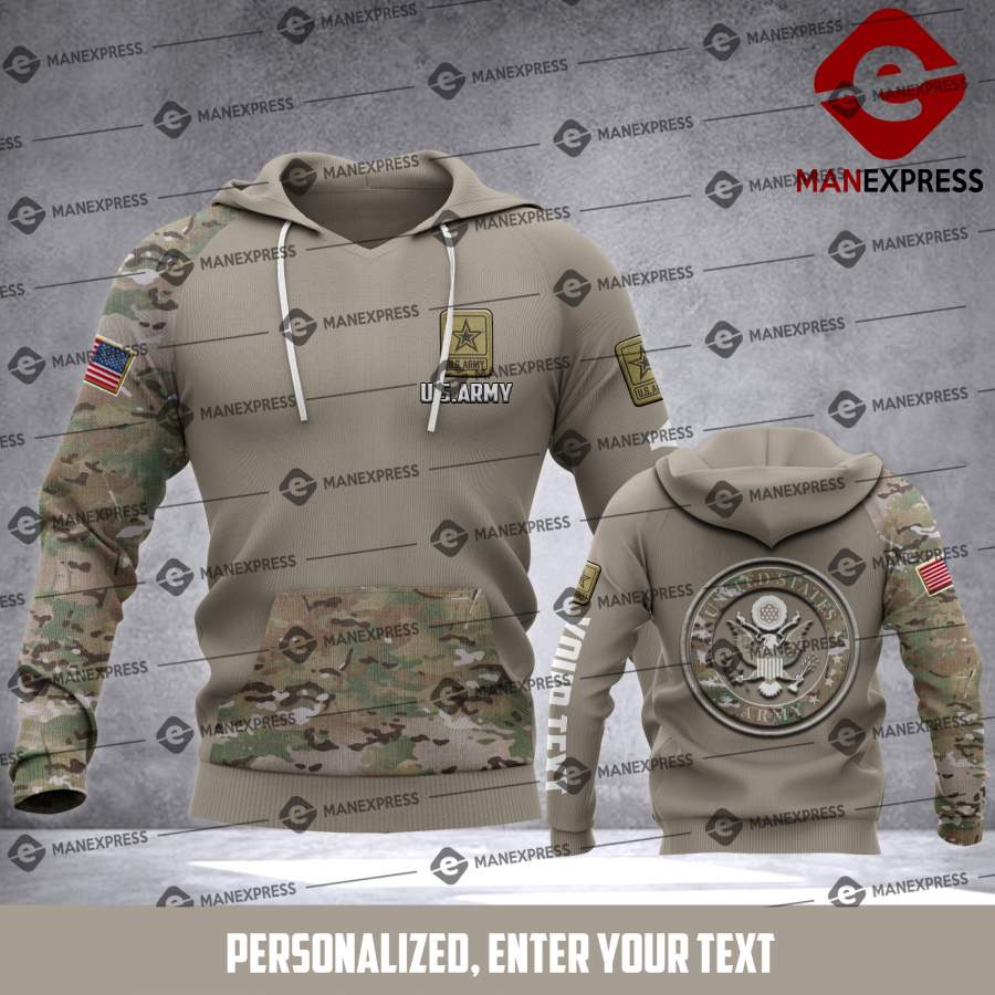 TT US ARMY CUSTOMIZE HOODIE TWIN