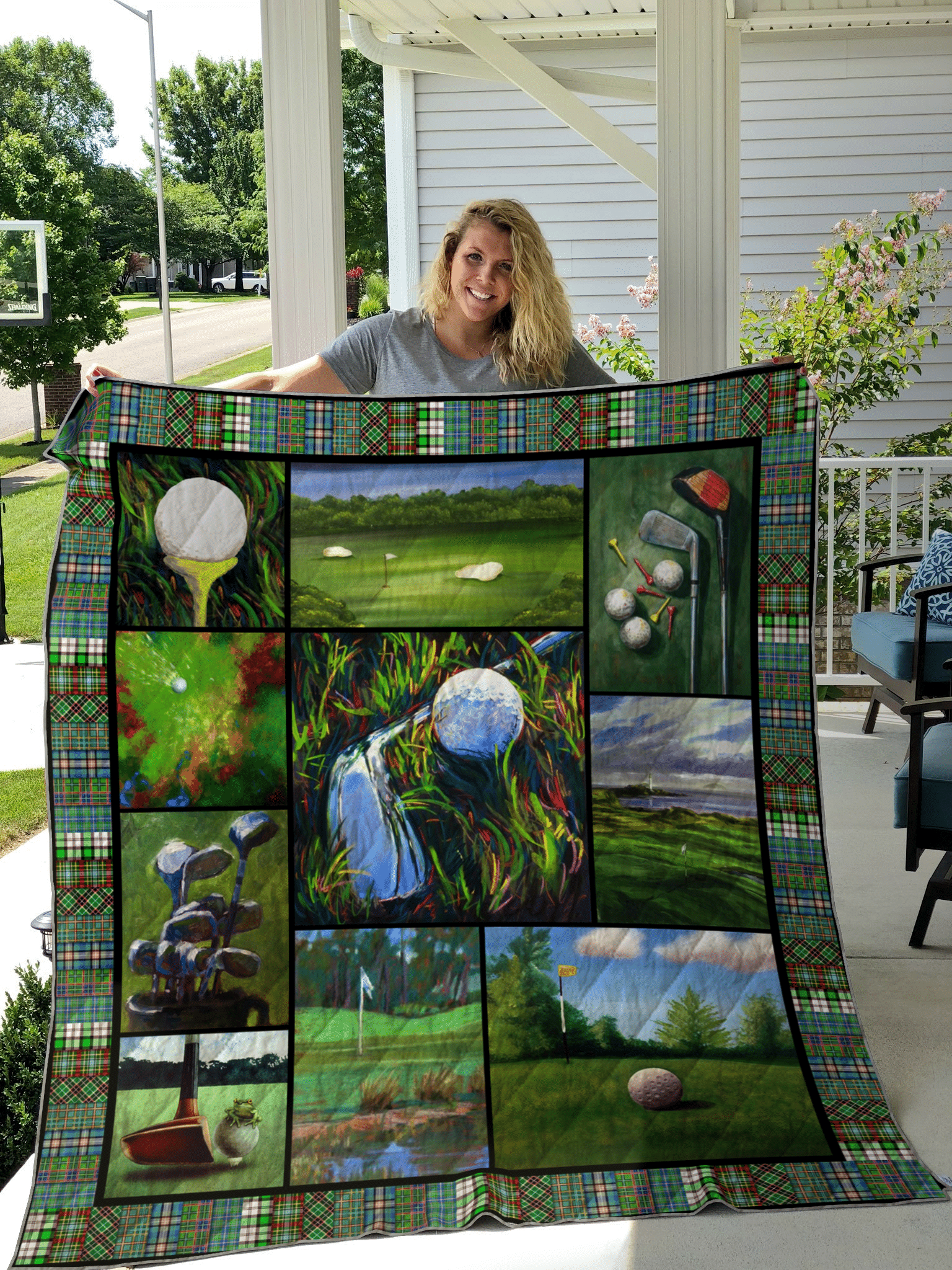 Golf CL28100803MDQ Quilt Blanket