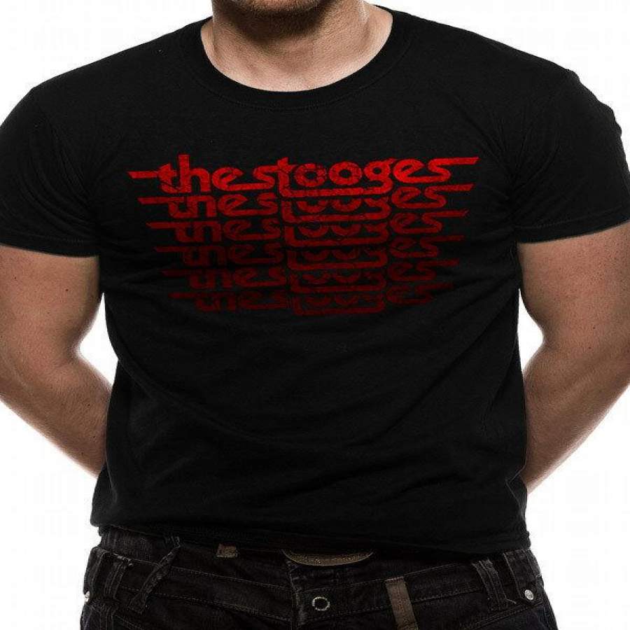 The Stooges ‘Classic Logo’ Vintage Style T-Shirt