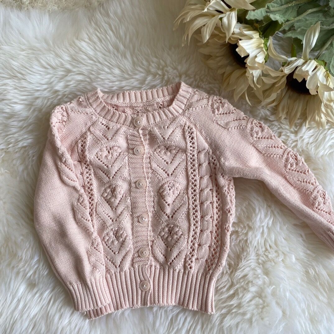 Toddler Cardigan JK Brand 2022 New Spring Baby Girls Knitted Sweater Princess Sisters Matching Clothes Children Kids Tutu Skirts alx