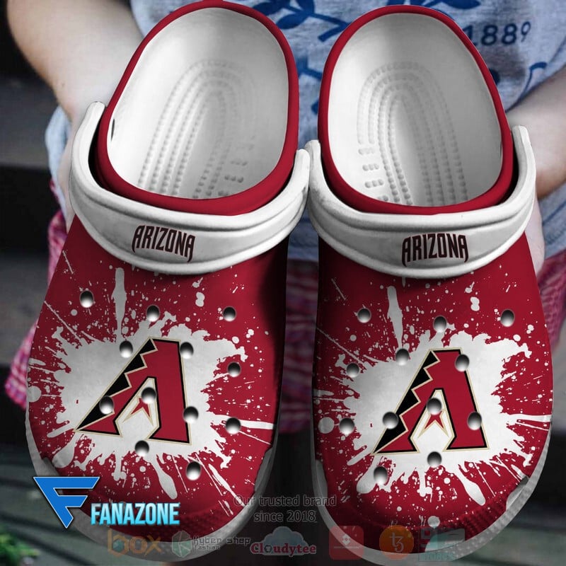 Arizona Diamondbacks MLB Sport Crocs Clogs Crocband Shoes Comfortable For Men Women and Kids