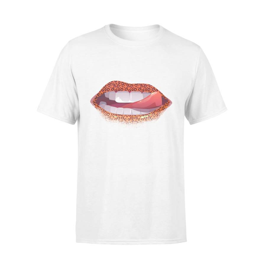 Leopard Lips – Ultra Cotton T-Shirt