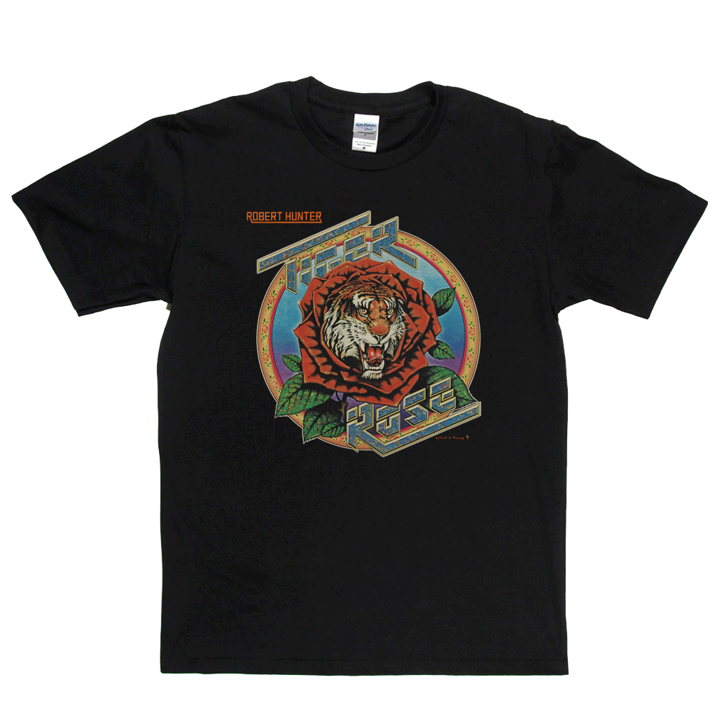 Buy Robert Hunter Tiger Rose T-Shirt