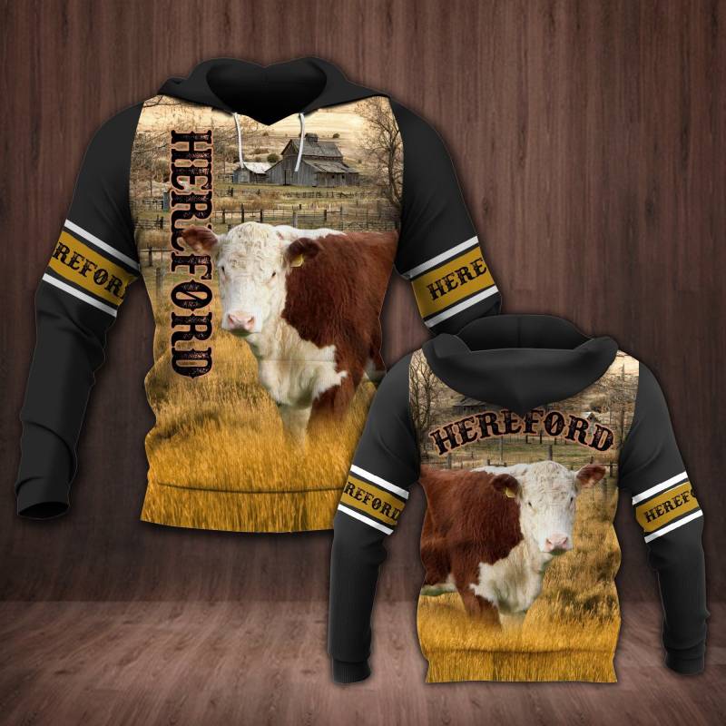 Animal Cale Animal Hereford V124 Hoodie