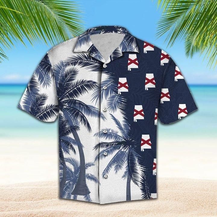 Alabama Aloha Hawaii Shirt Colorful Short Sleeve Summer Beach Casual For Men And Women Ha33053