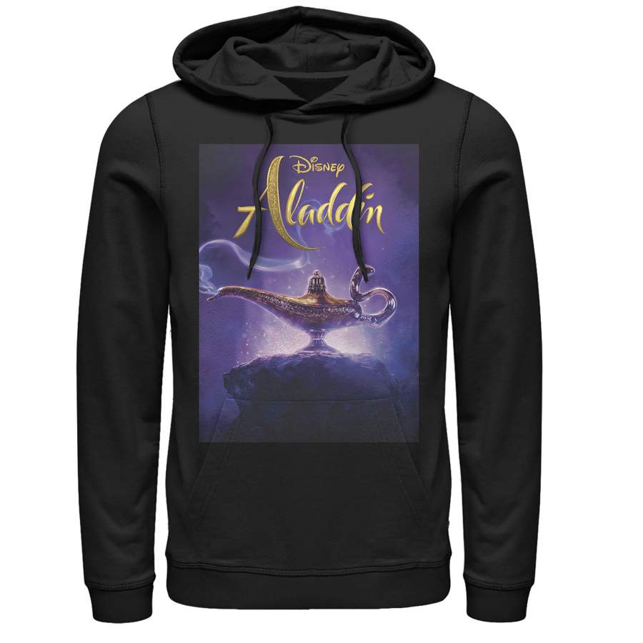 Aladdin Men’s Movie Poster Magic  Lightweight Hoodie