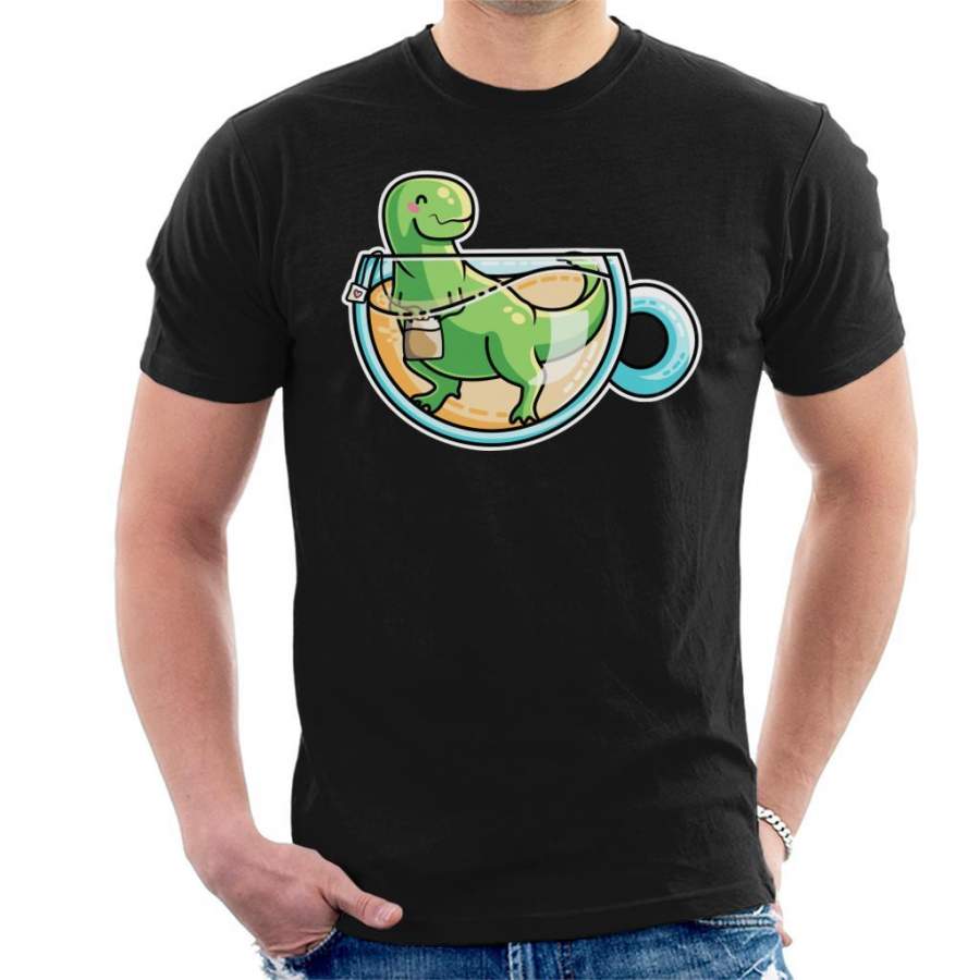 Tea Rex Dinosaur Men’s T-Shirt